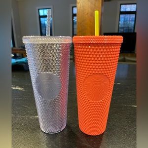 Starbucks studded tumblers Venti size